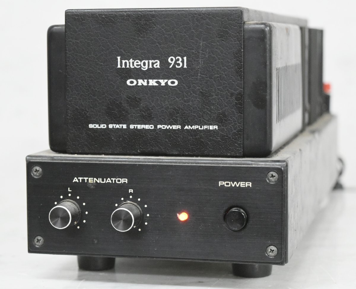 ONKYO Integra m−931nⅡ/40ステレオパワーアンプ - アンプ