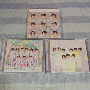 3枚セット★初回限定盤 通常盤（初回プレス） 通常盤★Hey! Say! JUMP シングル Chau# ／ 我 I Need you CD & DVD★日本国内正規品 チャウ