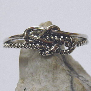  simple . silver ring .. cord. ring 15.5 number ring msbi cord ring silver accessory silver 925 silver 