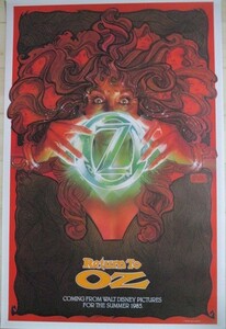 OZ オズ 海外版 (約51x37㎝)ディズニー映画 ポスター/検;SFX映画ハリウッド オズの魔法使い