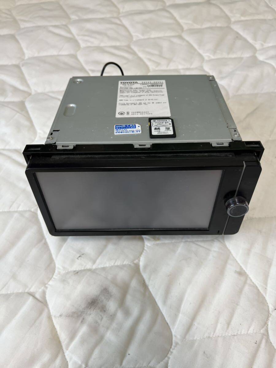 美品 中古 トヨタ 純正 ナビ 「 NHZD-W62G 」 2013年地図 美品 中古 トヨタ 純正 ナビ 「 NHZD-W62G 」 2013年地図