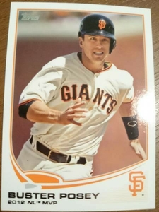 ★BUSTER POSEY TOPPS 2013 BASEBALL #455 MLB WBC USA アメリカ バスター ポージー SAN FRANCISCO GIANTS サンフランシスコ ジャイアンツ