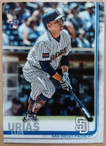 ★RC ルーキー LUIS URIAS TOPPS 2019 #192 MLB メジャーリーグ ROOKIE CARD ルイス ウリアス SAN DIEGO PADRES サンディエゴ パドレス_画像1