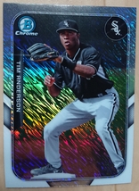 ★キラ TIM ANDERSON BOWMAN CHROME 2015 #FFM-TA MLB メジャーリーグ ティム アンダーソン CHICAGO WHITE SOX シカゴ ホワイトソックス_画像1