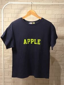 MSGM 半袖Tシャツ バックプリント XSサイズ ネイビー エムエスジーエム MADE IN ITALY イタリア製