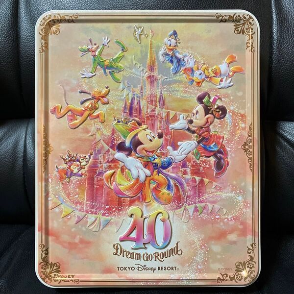 ディズニー40周年記念 缶