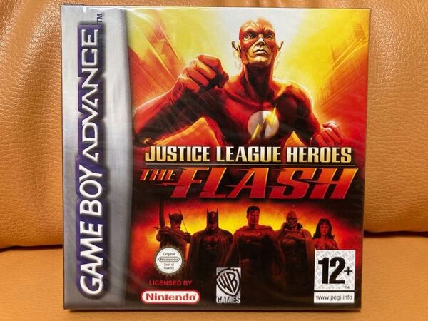 新品 未開封 海外版 JUSTICE LEAGUE HEROES THE FLASH GBA ザ・フラッシュ GBA