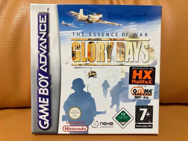 新品 未開封 海外版 日本未発売 グローリーデイズ GLORY DAYS THE ESSENCE OF WAR GBA