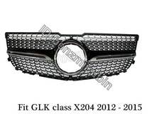 メルセデス GLK クラス 2012年 - 2015年 GLK200 GLK220 GLK250 GLK350 5ドア SUV X204 ダイヤモンド グリル フロント バンパー ベンツ_画像2