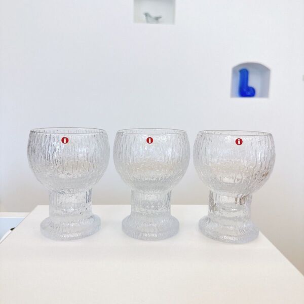 ヴィンテージ レア iittala ケッケリト ビアグラス ゴブレット ワイングラス イッタラ