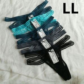 (C169)【XL5枚】ストリング レディースショーツ Tバック 下着 LL ブラジリアン