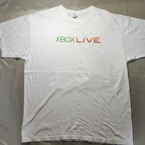 マイクロソフト Y2K Xbox Live Microsoft XLサイズ ホワイト Tシャツ 白