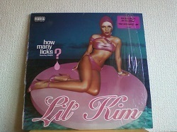 HipHop Lil' Kim / How Many Licks? 12インチです。