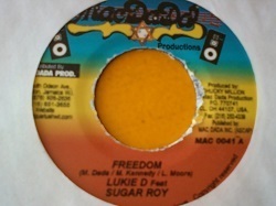 レゲエ Lukie D & Sugar Roy / Freedom 7インチです。