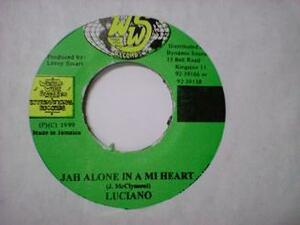 レゲエ Luciano / Jah alone In A Mi Heart 7インチです。