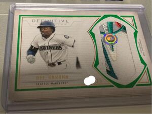 2019 topps definiteve Dee Gordon /15 良パッチ