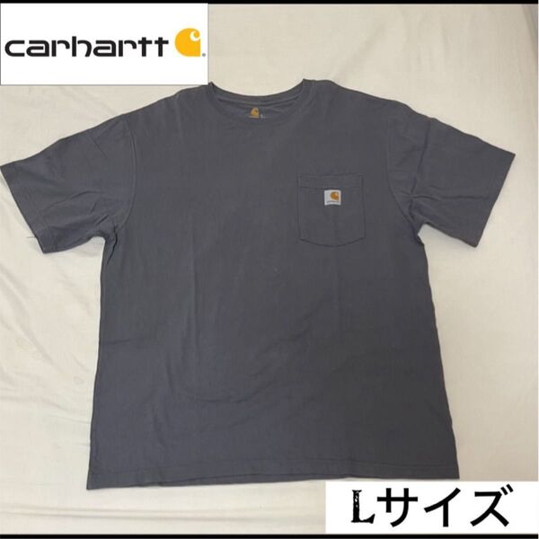 Carhartt ORIGINAL FIT 半袖 ワンポイントロゴポケットTシャツ メンズL相当