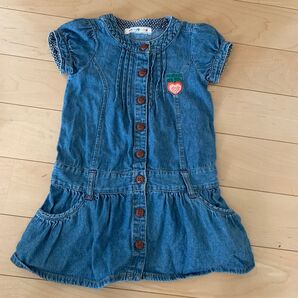 サイズ100 デニムワンピース