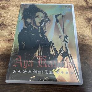 上木彩矢DVD「AYA KAMIKI FIRST LIVE」ライブ ロック●