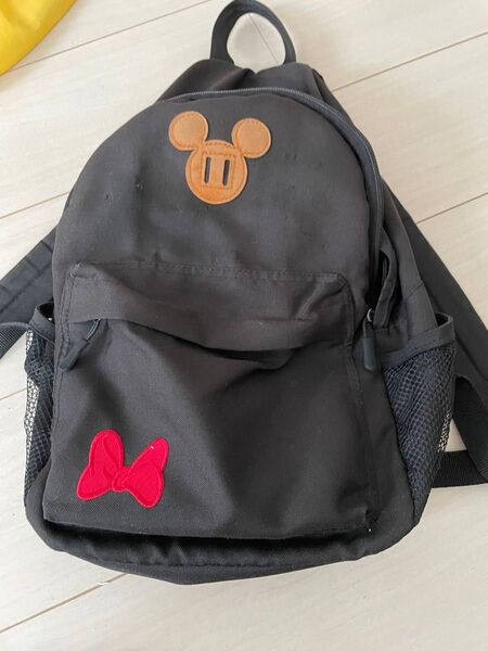 リュックサック バックパック 黒 ディズニー