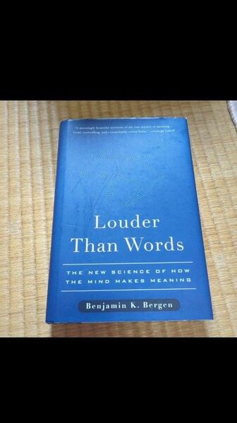Louder than words 洋書