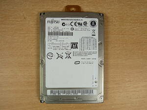 △A/589●富士通 FUJITSU☆2.5インチHDD(ハードディスク)☆80GB SATA150 5400rpm☆MHV2080BH☆中古品