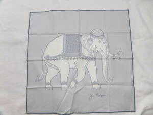  new goods * Jim Thompson * gray. image pattern, cotton. handkerchie, napkin 