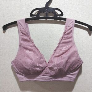 ☆ノンワイヤー ブラ L(ピンク)新品未使用☆