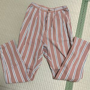 本日限定値下げ! KAPITAL キャピタル ピエロパンツ サルエルパンツ 1 S メンズ レディース ストライプ サルエル