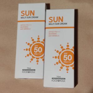 FOODAHOLIC MULTI SUN CREAM 70ml 2本セット