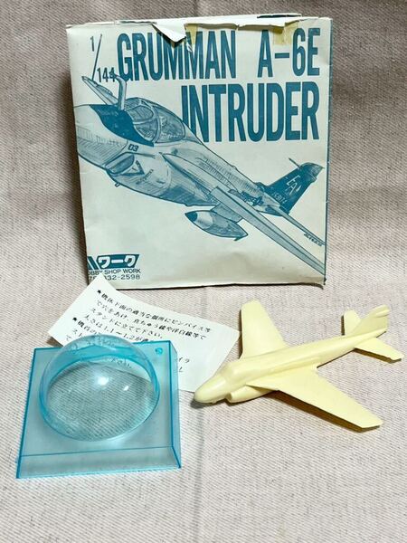 E1 激レア 1/144 グラマン A-6E イントルーダー GRUMMAN INTRUDER ホビーショップワーク レジンキャストキット WORK