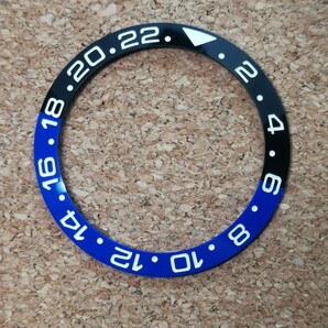 ベゼルインサート バットマン 外径 38mm 内径 30.5mm 腕時計 ウォッチ カスタム 交換 修理 補修 パーツ MOD 等