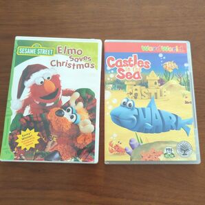 英語版 キッズDVD 2枚セット セサミストリート他