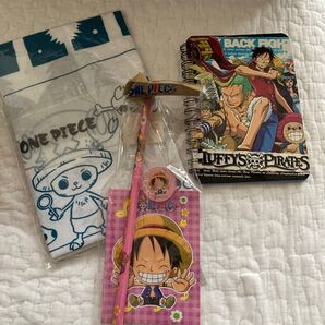 ワンピース チョッパー 日本てぬぐい ミニノートえんぴつのオマケつき