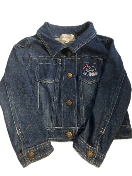 デニムジャケット キッズ ガール 110cm motherways