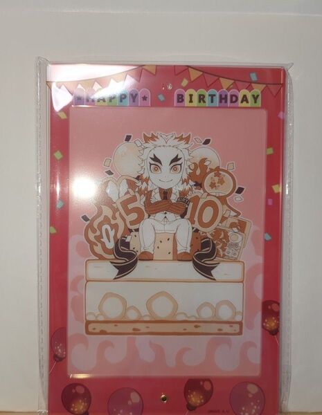 鬼滅の刃 誕生祭2024 アクリル ブロマイドホルダー 煉獄杏寿郎