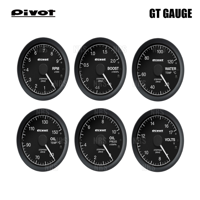 PIVOT ピボット GTゲージ60 (φ60/センサー/タコメーター) カローラ ルミオン NZE151N/ZRE152N/ZRE154N 1NZ-FE/2ZR-FE H19/10~ (GST