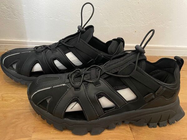 ZARA オープン ハイキング ランニング スニーカー ブラック 44 28.3cm