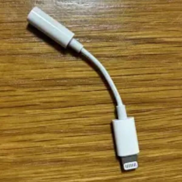 Apple イヤホン変換アダプタ Lightning 3.5mm