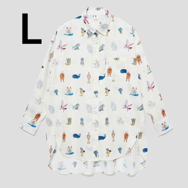 L アニマルズ シャツ ワンピース ONE PIECE チョッパー サンジ尾田栄一郎ゾロルフィナミTシャツ ジャンプフェスタ