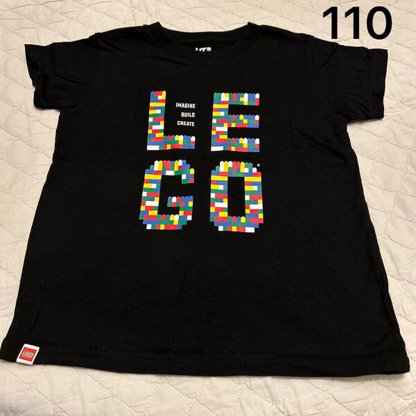 ユニクロ 半袖 Tシャツ 110 レゴ LEGO ブロック カットソー