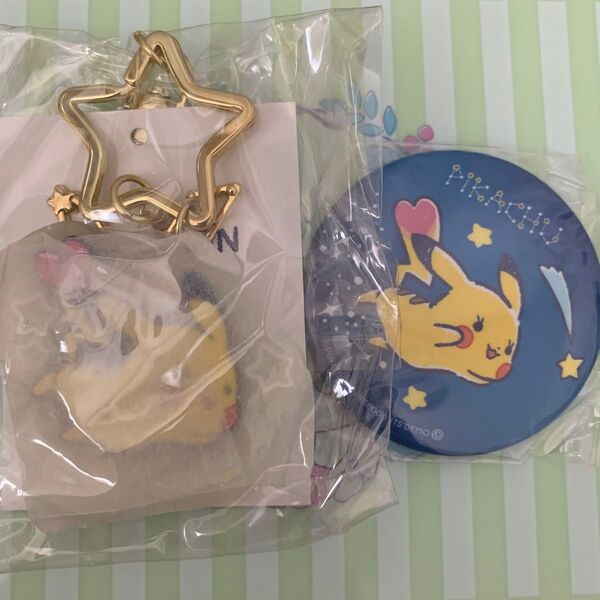 ITS’DEMO×ポケットモンスターコラボ キーホルダー&缶バッジセット
