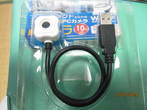 （新品・未使用品）ＰＣ対応USBカメラ　ケ－ブルが自由に動くフレキシブルカメラ　（SANWA SUPPLY)単体（動作品）