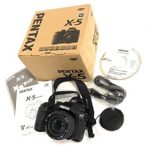 【中古】PENTAX ペンタックス X-5 クラシックブラック コンパクトデジタルカメラ |  中古カメラ・フィルムカメラを中心に取り揃えるファイブスターカメラ