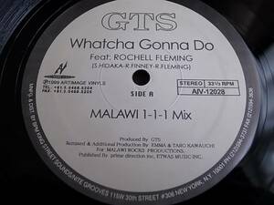12'' Whatcha Gonna Do / GTS Feat: ROCHELL FLEMING