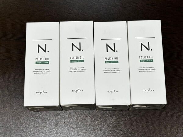 【4個セット】ナプラ N. エヌドット ポリッシュオイルSC セージ&クローブ 150ml