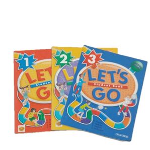 LETS GO テキスト No.1からNo.3 子供英語