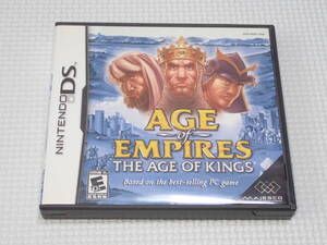 DS★AGE of EMPIRES THE AGE OF KINGS 海外版 北米版★箱付・説明書付・ソフト付