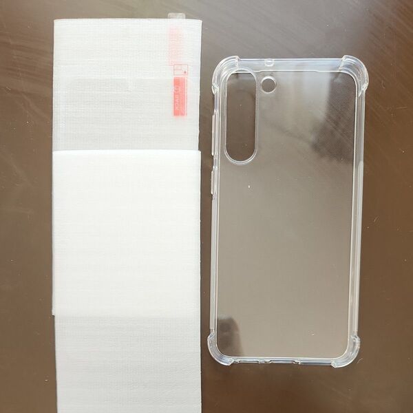 Galaxy S23 Plus ガラスフィルム(2枚)クリアケース