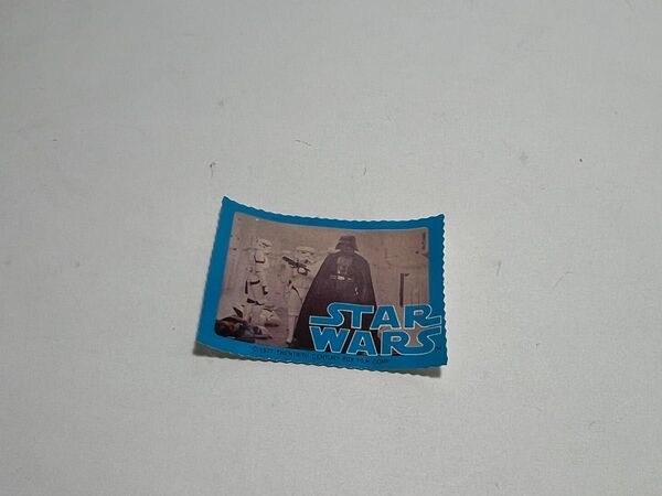 明治 チョコレート スターウォーズ おまけ シール ベイダー 当時 1978